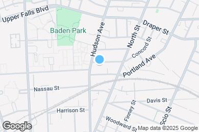 Map image of the property - 119 Woodbury St