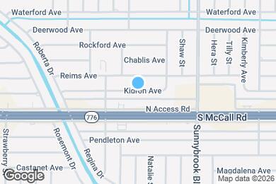 Map image of the property - 10413 Kidron Ave