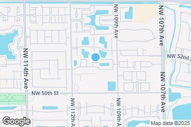 Map image of the property - 5220 NW 109th Ave