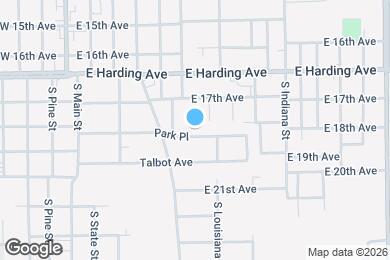 Map image of the property - 409 Park Pl