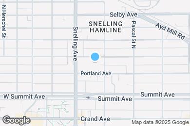 Map image of the property - 1540 Ashland Ave