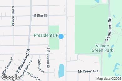Map image of the property - 1344 S Lorraine Rd