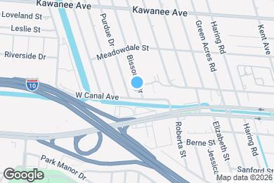 Map image of the property - 3304 Bissonet Dr