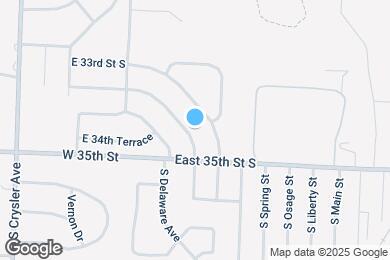 Map image of the property - 12804 E Bowen St
