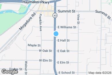 Map image of the property - 641 S Water St