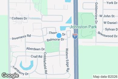 Map image of the property - 3818 Balmoral Dr