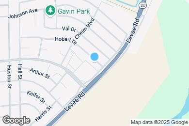 Map image of the property - 1364 Hobart Dr