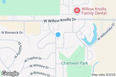 Map image of the property - 7112 N Rockvale Dr