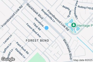 Map image of the property - 16910 Barcelona Dr