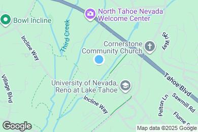 Map image of the property - 989 Tahoe Boulevard