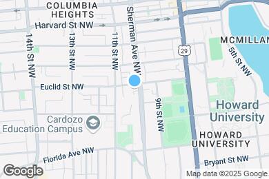 Map image of the property - 2576 Sherman Ave NW