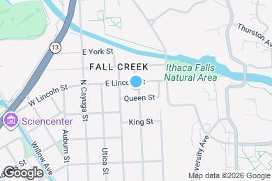 Map image of the property - 1006 N Aurora St