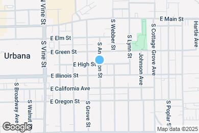 Map image of the property - 409 S Anderson St