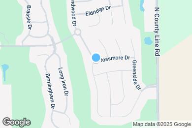Map image of the property - 11705 Rossmore Dr