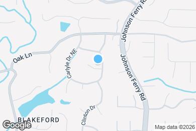 Map image of the property - 3820 E Carlyle Ct