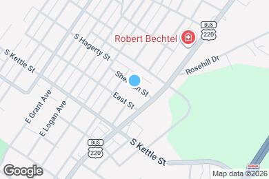 Map image of the property - 819 Sheridan St