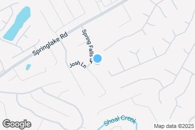 Map image of the property - 424 Spring Falls Dr