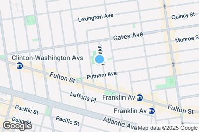 Map image of the property - 50 Irving Place