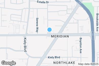 Map image of the property - The Meridian