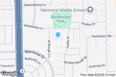 Map image of the property - 614 Bendwood Dr