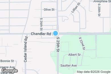 Map image of the property - 7704 S 25th St