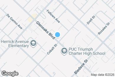 Map image of the property - 13408 Glenoaks Blvd