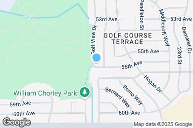 Map image of the property - 2051 56th Ave