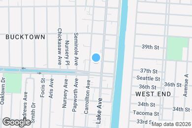 Map image of the property - 212 Geneva St