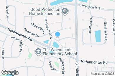 Map image of the property - 2378 Oakfield Ct