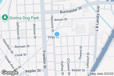 Map image of the property - 912 Virgil St