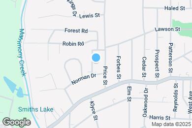 Map image of the property - 614 Roberts St