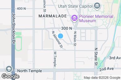 Map image of the property - 245 N Vine St