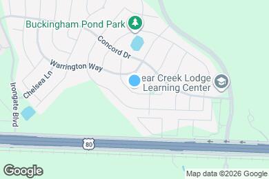 Map image of the property - 1108 Cumberland Dr