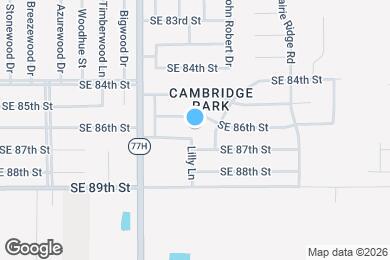 Map image of the property - 5717 SE 87th St