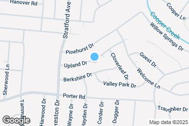 Map image of the property - 1920 Upland Dr