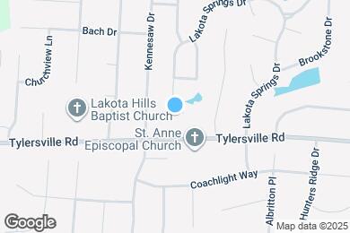 Map image of the property - 7320 Lakota Springs Dr