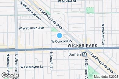 Map image of the property - 2130 W Concord Pl