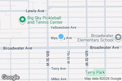 Map image of the property - 720 Wyoming Ave