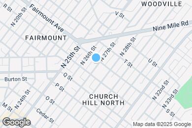 Map image of the property - 1218 N 27th St