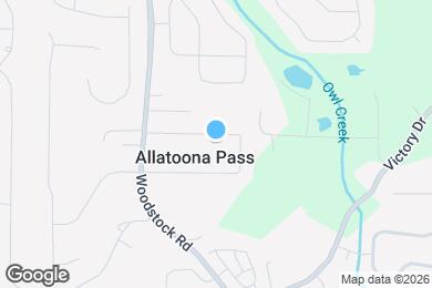 Map image of the property - 1601 Cumberland Trce