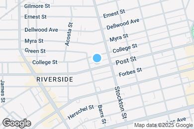 Map image of the property - 2535 Post St