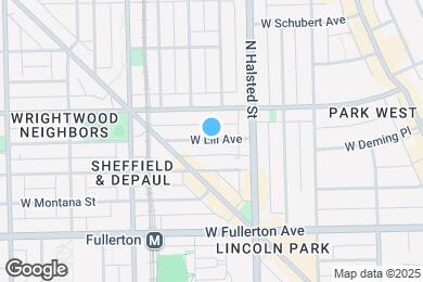 Map image of the property - 875 W Lill Ave