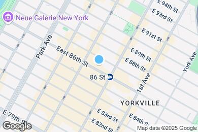 Map image of the property - 225 East 86th St