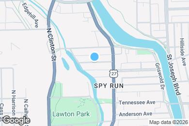 Map image of the property - 424 Nussbaum Ave