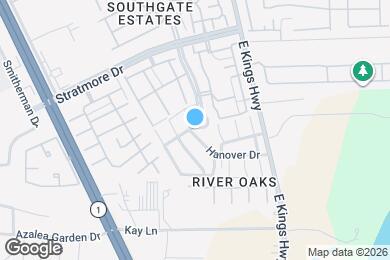 Map image of the property - 10101 Hanover Dr