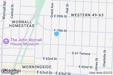 Map image of the property - 6020 McGee St