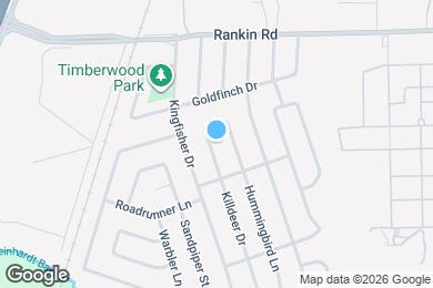 Map image of the property - 2719 Killdeer Ln