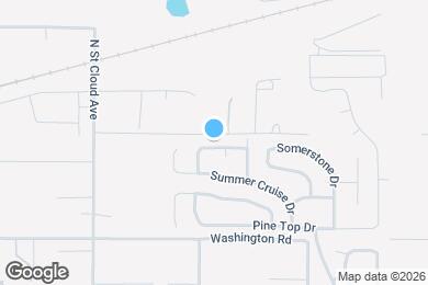 Map image of the property - 622 Wave Crest Cir