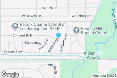 Map image of the property - 1923 Cambridge St