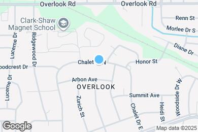 Map image of the property - 5863 Chalet Dr N